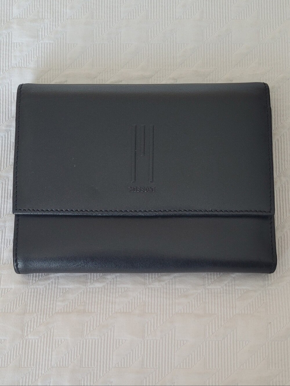 Missoni Bi-Fold Leather Wallet
